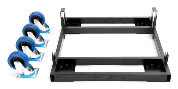 METAL TROLLEY TO CARRY UP TO 6 DVA T4/T8 MODULES OR UP TO 4 DVA T12 MODULES.